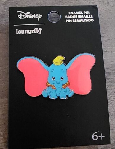Primary image for NWT Loungefly Disney Dumbo Sitting Enamel Pin