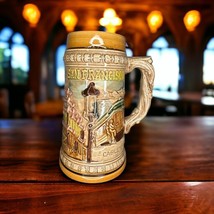 Vintage Beer Stein San Francisco Cable Car Chinatown Made In Japan TALL - £7.58 GBP