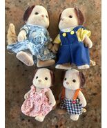 Calico Critters Sylvanian families Beagle Dog Family Of 4 - $52.67