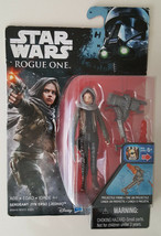 New! Star Wars Rogue One Sergeant Jyn Erso Jedha 3.75&quot; figure  Disney/Hasbro - £5.41 GBP