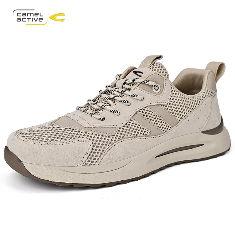 Camel Active New Genuine Leather Men Casual Shoes Comfortable Fashion Fo... - $135.23