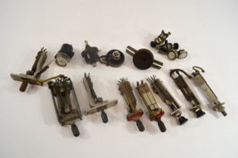 Tube Radio Parts Lot Switches Knobs Hold-Tite Premier Electric Switchboa... - £45.71 GBP