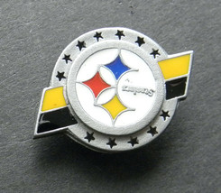 Pittsburgh Steelers Nfl Football Logo Lapel Pin 1 Inch - $6.25