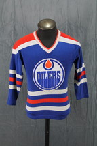 Edmonton Oilers Jersey - Original Away Jersey by Sandow - Youth Large - £75.84 GBP