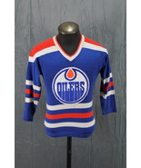 Edmonton Oilers Jersey - Original Away Jersey by Sandow - Youth Large - $95.00