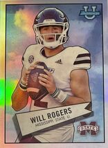 WILL ROGERS 2022 Bowman Chrome NCAA 1952 Insert Refractor #52BF-10 - MS ... - $4.89 CAD