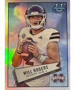 WILL ROGERS 2022 Bowman Chrome NCAA 1952 Insert Refractor #52BF-10 - MS ... - $3.47