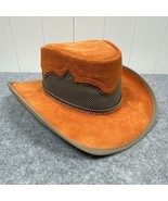 Orange/Brown Suede Cowboy Hat - Size: ML - Head ‘N Home Enhanced Mesh Co... - $170.20 CAD