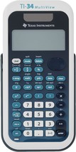 Scientific Calculator Made By Texas Instruments, Model Ti-34 Multiview. - $31.94