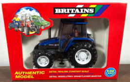 Britains New Holland 6635 Ford Farm Tractor #9487 Nib 1995 1:32 Vintage Diecast - £38.69 GBP