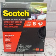 Scotch Hook and Loop Fasteners,Heavy Duty,Black,Holds 10 lbs,1 in x 10 f... - €18,05 EUR