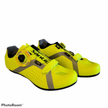 Santic Shoes Road Bike Bicycle Men&#39;s 10.5 Cycling Shoes Yellow NEW Eu 44 - £54.47 GBP