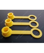 3 Yellow CHILTON REAR VENT CAP Replacement Sears Craftsman Gas Can Fuel ... - $176.91 MXN