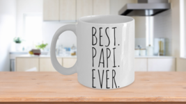 Best Papi Ever Mug Spanish Daddy Boyfriend Husband Coffee Cup Valentines Gift - £15.24 GBP