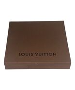Louis Vuitton Large Brown Gift Box 14.5x13.75x2.75 Storage Packaging Case - $49.49