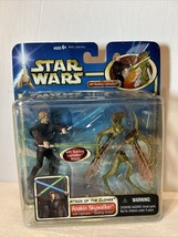 STAR WARS Attack Of The Clones Anakin Skywalker Slashing Action Figure 2002 - £15.70 GBP