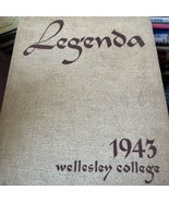 Wellesley College Yearbook 1943 Legenda Massachesetts Phyllis J Smith. S... - $902.09 MXN