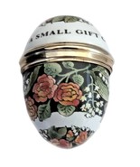 Halcyon Days Enamels &quot;A SMALL GIFT&quot; Mini Egg - £38.53 GBP
