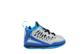 [535810-021] Air Jordan CP3 VI Toddlers TD Metallic Silver/Signal Blue-Glow - $74.95