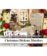 Christmas Murder dinner Mystery party.  Instant Download. Mystery Party ... - $19.95