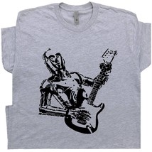 C3PO Guitar T Shirt Cool Electric Guitar Shirt for Men Women Funny Guitarist Tee - £15.94 GBP