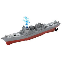 803 2.4G RC Boat Military Remote Control Aircraft Carrier Model Ship Spe... - $28.71