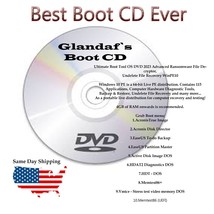 Glandafs Boot CD WINPE 10 Reset Windows 10 Passwords Undelete Files Anti-Virus - £6.31 GBP