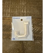 Simplicity Iron On Patch Letter J - €10,03 EUR