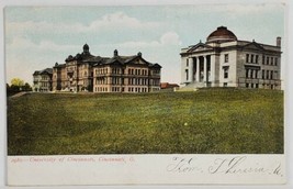 Ohio Beautiful University of Cincinnati 1906 Strobe Family Sebring Postcard T14 - £7.82 GBP