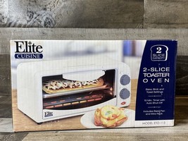 Maxi-Matic ETO-113 Elite Cuisine 2-Slice Toaster Oven with 15 Minute Tim... - £24.38 GBP