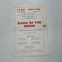 Playbill Theater Program Lyric Theatre Dark Of The Moon - £12.45 GBP