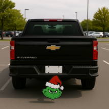 Christmas Grinch Truck Trailer Hitch Receiver Cover Plug Cap 2&quot; Receiver - $83.04