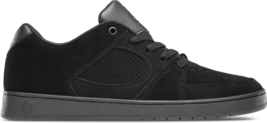 Mens es Accel Slim Skateboarding Shoes NIB Black Black Black - £50.13 GBP