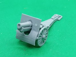 1/72 scale - 2 x French 155 mm Schneider C17S howitzer (spoked wheels), 3D print - £4.79 GBP