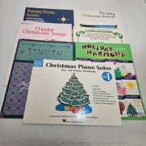 Christmas Piano Songbook Lot of 7 Solos Traditional Popular and More - £10.91 GBP