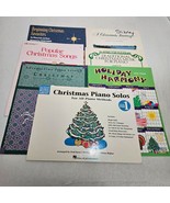 Christmas Piano Songbook Lot of 7 Solos Traditional Popular and More - £11.04 GBP