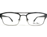 Jean Reno Gafas Monturas 1568 C3 Negro Gris Cuadrado Completo Borde 54-1... - $93.13