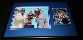 Harry Carson Signed Framed 12x18 Photo Display NY Giants HOF - £64.29 GBP