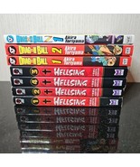 Dragon Ball Z Hellsing Manga Lot of 7 Mixed Graphic Novel English Akira ... - $79.66