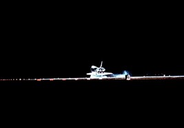Space Shuttle Challenger first nighttime landing STS-8 1984 - New 8x10 Photo - £6.93 GBP