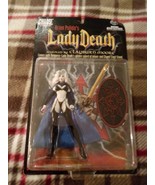 Lady Death Action Figure Moore Collectibles Chaos Comics 1997 - $402.86 MXN