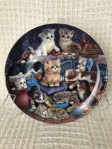 Vintage Bradford Plate &quot;Litter Rascals&quot; by Jurgen Scholz, Cat Collector ... - $20.00