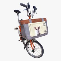 Trigo Dog Cat Basket for Brompton Bike Pet Grocery Shopping Bag - £121.11 GBP