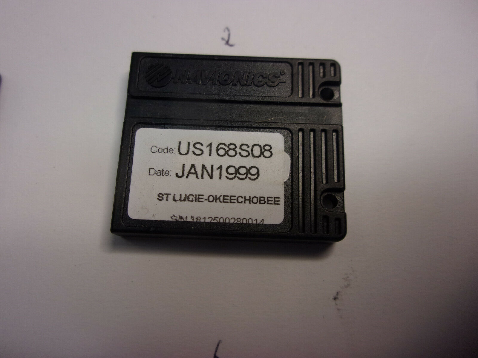 Navionics CF Chart Card ST.LUCIE-OKEECHOBEE US168S08 S/N:1812500280014 R... - $39.60