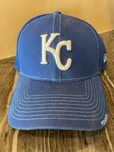 New Era Kansas City Royals 39 Thirty Fitted Baseball Hat Cap Men's Med/Large - £10.61 GBP