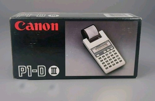 Canon P1-DII Printing Calculator – Electronic Desktop Model – New Open Box - £14.20 GBP