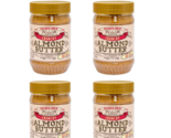 Trader Joes Crunchy No Salt Almond Butter, 16 Ounce (Pack of 4) - $31.00