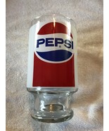 PEPSI COLA DRINKING GLASS 26 ounce capacity Footed Base; Fantastic condi... - £7.82 GBP