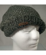 DAKINE Womens Ladies Winter Knit Hat Beanie Patch - Gray with Logo Oversized - £12.15 GBP