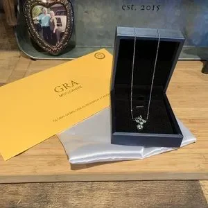 over 1 cttw Moissanite bee necklace - £234.06 GBP